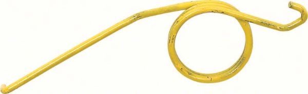 Picture of 1967-81 Left Hand (Driver Side) Door Push Button Lock Knob Spring (Yellow) 