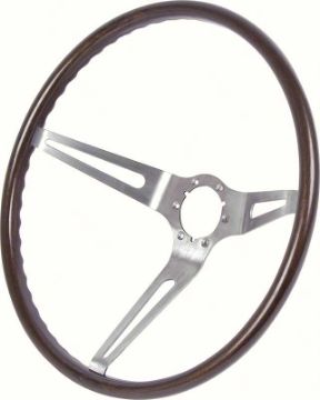 Show details for 1963-66 Corvette Steering Wheel -Walnut  Picture of 1963-66 Corvette Steering Wheel -Walnut