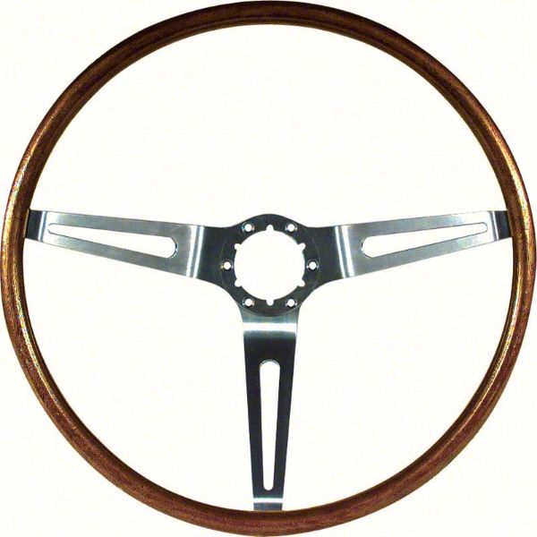 Picture of 1967-68 16"Walnut Steering Wheel 