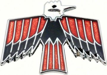 Show details for 1968-69 Firebird Glove Box Emblem  Picture of 1968-69 Firebird Glove Box Emblem