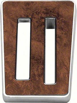 Show details for 1968 Firebird Automatic Console Shift Plate  Picture of 1968 Firebird Automatic Console Shift Plate