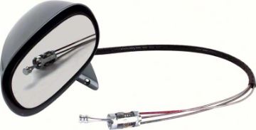 Show details for 1970-81 Camaro / Firebird, 1973-74 Nova Left Hand (Driver Side) Remote Outer Bullet Mirror  Picture of 1970-81 Camaro / Firebird, 1973-74 Nova Left Hand (Driver Side) Remote Outer Bullet Mirror