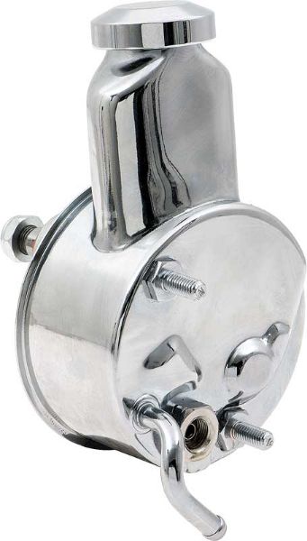 Picture of 1969 Camaro, Nova with Small Block New Chrome Power Steering Pump with Reservoir 