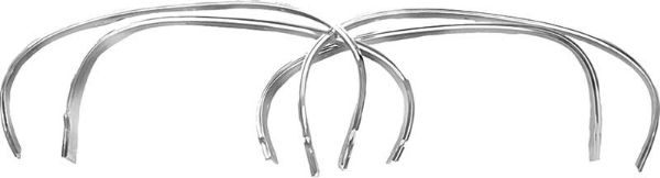 Picture of 1969 Impala / Full-Size Stainless Steel Wheel Opening Molding Set 