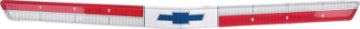 Show details for 1964 Impala / Full Size Chevrolet Bowtie Hood Molding Emblem Insert  Picture of 1964 Impala / Full Size Chevrolet Bowtie Hood Molding Emblem Insert
