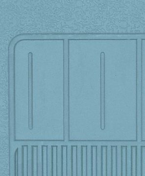 Show details for 1967-69 Camaro, 68-74 Nova4 Piece Light Blue Rubber Bow Tie Floor Mat Set  Picture of 1967-69 Camaro, 68-74 Nova4 Piece Light Blue Rubber Bow Tie Floor Mat Set