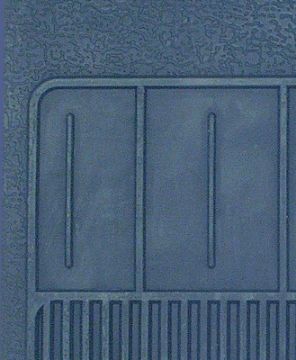 Show details for 1967-69 Camaro, 68-74 Nova4 Piece Dark Blue Rubber Bow Tie Floor Mat Set  Picture of 1967-69 Camaro, 68-74 Nova4 Piece Dark Blue Rubber Bow Tie Floor Mat Set