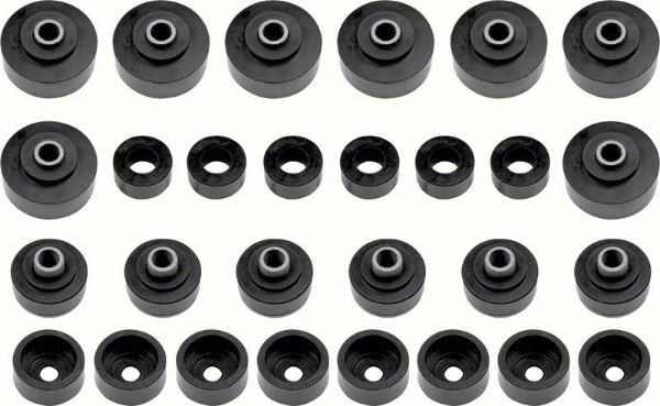 Picture of 1965-66 Full Size Convertible Body Mount Bushing Set 