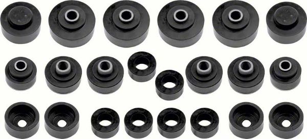 Picture of 1969-70 Impala / Full Size 2 Door Hardtop / Sedan Body Mount Bushing Set 