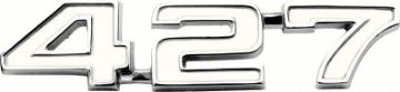 Show details for 1969-74 "427" Fender Emblem  Picture of 1969-74 "427" Fender Emblem