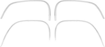 Show details for 1966 Impala / Full Size Wheel Openining Molding Set  Picture of 1966 Impala / Full Size Wheel Openining Molding Set