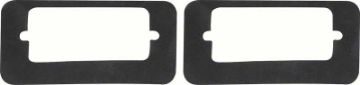 Show details for 1969 Camaro RS Back-Up Housing Gaskets (Housing to Body)  Picture of 1969 Camaro RS Back-Up Housing Gaskets (Housing to Body)