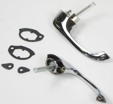 Show details for 1961-62 Impala / Full Size 4 Door Rear Outer Door Handle Set  Picture of 1961-62 Impala / Full Size 4 Door Rear Outer Door Handle Set