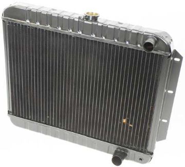 Show details for 1961-63 Impala/Full-Size V8-409 W/ MT - Radiator 4 Row 17-1/2" X 25-1/2" X 2-5/8" Copper/Brass Core  Picture of 1961-63 Impala/Full-Size V8-409 W/ MT - Radiator 4 Row 17-1/2" X 25-1/2" X 2-5/8" Copper/Brass Core