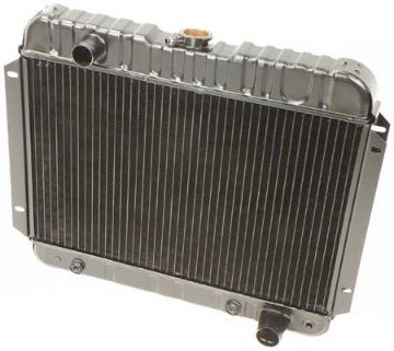 Show details for 1963-65 Inova V8 283/327 W/ AT - RadiATor 3 Row Inlet On Driver Side (15-1/2" X 23-1/2" X 2" Core)  Picture of 1963-65 Inova V8 283/327 W/ AT - RadiATor 3 Row Inlet On Driver Side (15-1/2" X 23-1/2" X 2" Core)