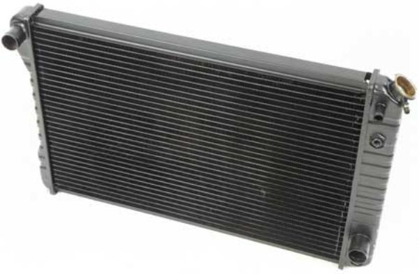 Picture of 82-92 Camaro/Firebird Radiator 4 & 8 Cylinder Manual Trans 3 Row (Copper/Brass) 