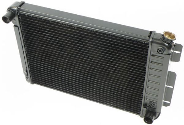 Picture of 67-69 Camaro/Firebird 4 Row Radiator Auto Trans Small Block 8 Cylinder (Copper/Brass) 