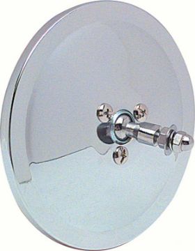 Show details for 1947-72 Pickup Round Outer Mirror Head Chrome  Picture of 1947-72 Pickup Round Outer Mirror Head Chrome