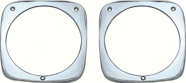 Picture of 1964-66 Chevrolet Truck Headlamp Bezels 