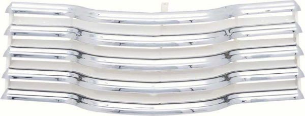 Picture of 1947-53 Chevrolet Truck Grill - Chrome With White Brackets 