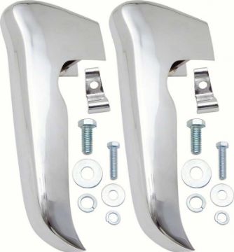 Show details for 67-72 Pickup Front Bumper Guards  Picture of 67-72 Pickup Front Bumper Guards