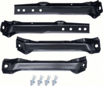 Show details for 1963-66 GM Truck Stepside Rear Bumper Bracket Set  Picture of 1963-66 GM Truck Stepside Rear Bumper Bracket Set