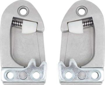 Show details for Door Latch Striker Plates  Picture of Door Latch Striker Plates