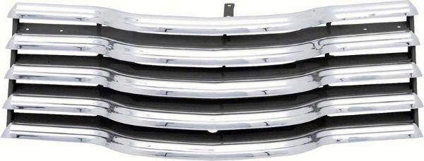 Picture of 1947-53 Chevrolet Pickup Grill-Chrome With Black Brackets 