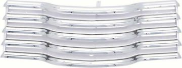 Show details for 1947-53 Chevrolet Pickup Grill - Chrome With Chrome Brackets  Picture of 1947-53 Chevrolet Pickup Grill - Chrome With Chrome Brackets