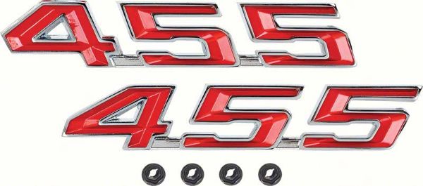 Picture of 1967-69 Firebird 455 Hood Emblems 