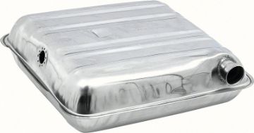 Show details for 1955-56 Chevrolet Pass Cars (Ex Wagon) - Fuel Tank 16 GallonW/ Round Corners - Stainless Steel  Picture of 1955-56 Chevrolet Pass Cars (Ex Wagon) - Fuel Tank 16 GallonW/ Round Corners - Stainless Steel