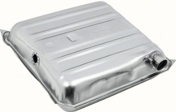 Show details for 1957 Chevrolet Pass Cars (Ex Wagon)- Fuel Tank 16 Gal W/Square Corners & Vent Tube - Stainless Steel  Picture of 1957 Chevrolet Pass Cars (Ex Wagon)- Fuel Tank 16 Gal W/Square Corners & Vent Tube - Stainless Steel