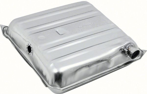 Picture of 1957 Chevrolet Pass Cars (Ex Wagon)- Fuel Tank 16 Gal W/Square Corners & Vent Tube - Stainless Steel 