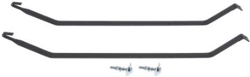 Show details for 1955-57 Chevrolet Coupe & Sedan - Fuel Tank Support Straps - Edp Coated Steel (Pair) Picture of 1955-57 Chevrolet Coupe & Sedan - Fuel Tank Support Straps - Edp Coated Steel (Pair)