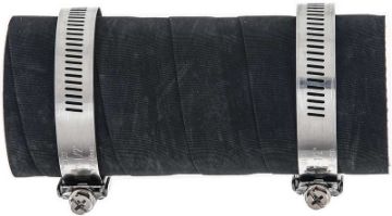 Show details for 1969-70 Impala Fuel Tank Filler Neck Hose And Clamps  Picture of 1969-70 Impala Fuel Tank Filler Neck Hose And Clamps