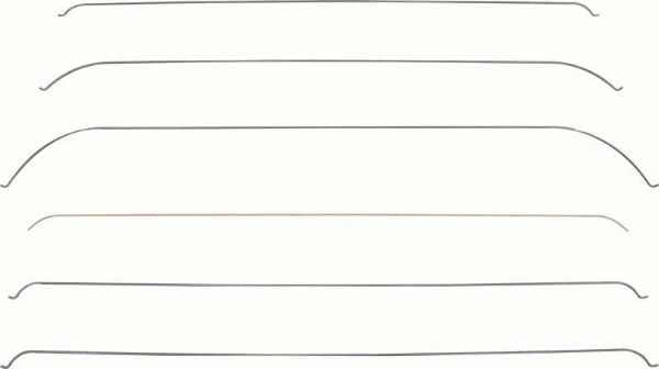 Picture of 1965 Nova 2-Door Sedan Headliner Bows 