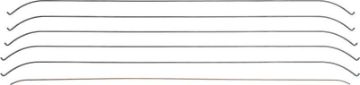 Show details for 1962 Chevrolet Full Size 2-Door Hardtop 6 Piece Headliner Bow Set  Picture of 1962 Chevrolet Full Size 2-Door Hardtop 6 Piece Headliner Bow Set