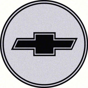 Show details for GTA Style Wheel Center Cap Emblem Black/Silver - 2-1/8" diameter  Picture of GTA Style Wheel Center Cap Emblem Black/Silver - 2-1/8" diameter