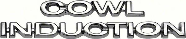 Picture of 1967-69 Camaro "Cowl Induction" Hood Emblem Set 