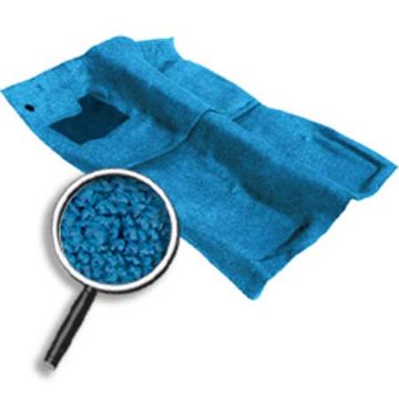 Show details for 1967-68 Camaro / Firebird Medium Blue Molded Carpet Set Loop  Picture of 1967-68 Camaro / Firebird Medium Blue Molded Carpet Set Loop