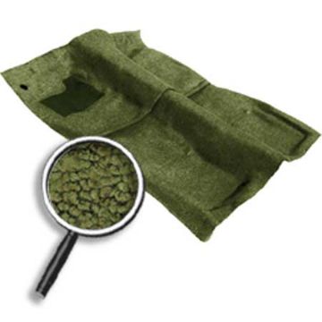 Show details for 1969 Camaro / Firebird Moss Green Molded Carpet Set Loop  Picture of 1969 Camaro / Firebird Moss Green Molded Carpet Set Loop