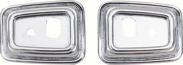 Picture of 1968-69 CamaroDeluxe Door Grab Handel Bezels 