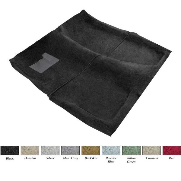 Picture of 1976-81 F-Body With Console Medium Gray Molded Cut Pile Carpet Set 