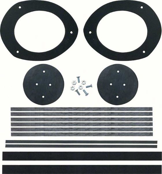 Picture of 1965-68 Fresh Air Duct Seal Set 