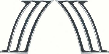 Show details for 1969 Camaro Outer Quarter Panel Louvers  Picture of 1969 Camaro Outer Quarter Panel Louvers