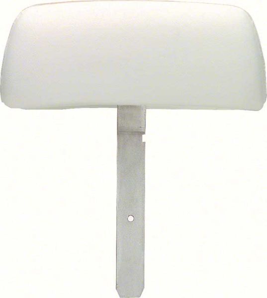 Picture of 1969 Camaro / Firebird White Headrest Assemblies with Curved Bar Bar 