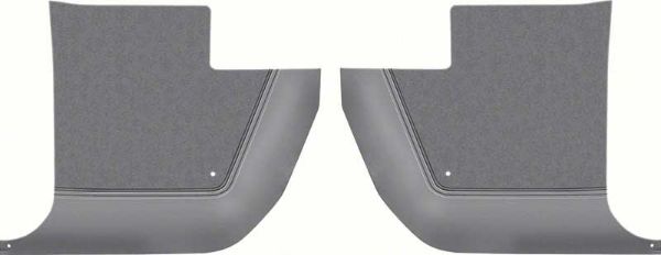 Picture of 1967-1973 Mopar A-Body Black Kick Panels 