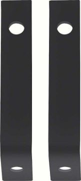 Show details for 1967-68 Camaro Rear Lower Bumperette Brackets  Picture of 1967-68 Camaro Rear Lower Bumperette Brackets