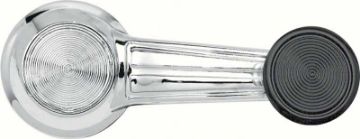 Show details for 1965-90 Standard Door Window Crank Handle With Black Knob  Picture of 1965-90 Standard Door Window Crank Handle With Black Knob