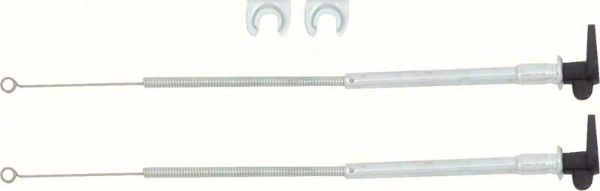 Picture of 1967-68 Camaro / Firebird Without AC Kick Panel Cables 